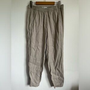 AritziaBabatonDexterLinenPocketPantTraceLightGraySSmall